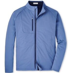 Peter Millar Men's Medium Astral Blue Merge Hybrid Jacket MSRP $245